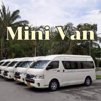 airport taxi van